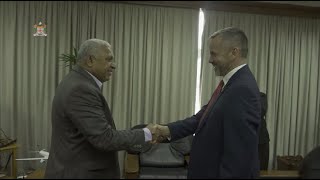 Fijian Prime Minister meets with US Ambassador to Fiji