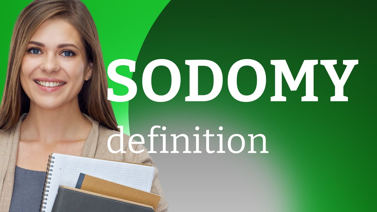 Sodomy | What Is SODOMY Definition - YouTube