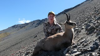 Close encounter with Five Red Stags!!! Stunning Southern Chamois!! New Zealand