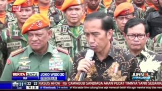 Presiden Jokowi Tegaskan TNI Siap Jaga NKRI