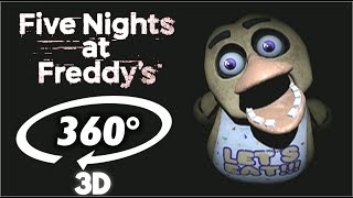 Five Nights At Freddy's 360° 3D Horror Experience - FNAF Help Wanted VR 360 Part 1