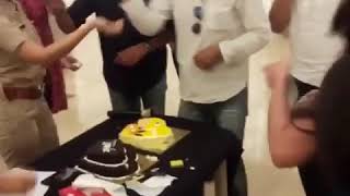 What?! Nakuul Mehta & Surbhi Chandna had a cake fight during Mansi Srivastava's Birth Day
