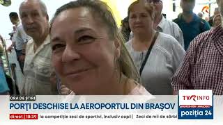 Porți deschise la noul Aeroport Internațional Brașov Ghimbav