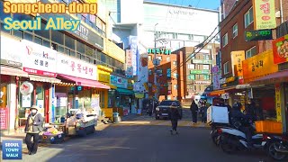 서울 골목 걷기 - 송천동 골목 [강북구2] | Walk Seoul Korea - Songcheon-dong Alleys [Gangbuk-gu2] 25(2)-7 【4K】