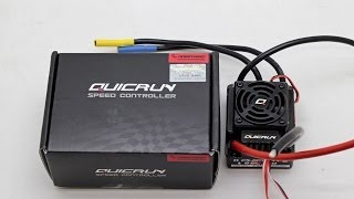 Hobbywing QUICRUN 150A Waterproof Esc unboxing