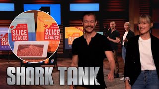 The Sharks Take a Slice From Slice Of Sauce | Shark Tank US | Shark Tank Global