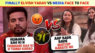 😱 FINALLY - ELVISH YADAV SAVAGE REPLY TO MEDIA | ELVISH YADAV VS BIG BOSS MEDIA