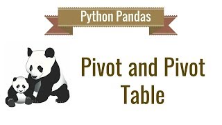 Python Pandas Tutorial 10. Pivot table 2019