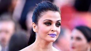 Aishwarya Rai Bachchan On Her PURPLE LIPS look at Cannes | Bollywood News