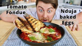 How to make Nduja shakshuka / Perfect baked eggs