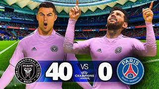 FIFA 23 - RONALDO AND MESSI PLAYING TOGETHER - INTER MIAMI FC VS PARIS SG [ PS5 4K HDR ]
