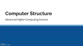 AH CS Computer Structure
