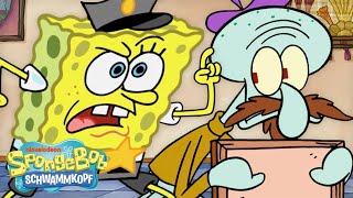 SpongeBob Charaktere STEHLEN 40 Minuten lang | SpongeBob Schwammkopf