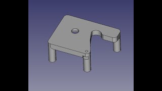 FreeCad вырез