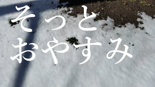 そっとおやすみ（布施 明）唄：螢（2018.5版）