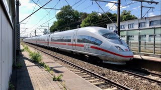 Trains à 200 km/h en gare de Kortenberg - 23/06/22