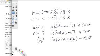 LeetCode Tutorial 278. First Bad Version