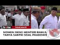 Ditanya Cocok Enggak jadi Presiden, Prabowo ‘Sentil’ Tangan Menteri Bahlil | tvOne Minute