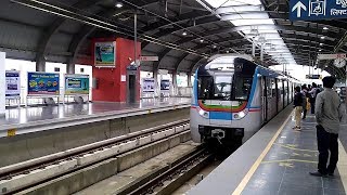 METRO RAIL || AMEERPET TO MIYAPUR || HYDERABAD METRO RAIL in FULL HD