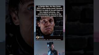 Spider Man No Way Home 2021-Green Goblin’s death explained #spiderman #marvel #greengoblin #mcu