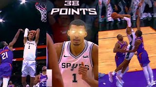 Every Play from Victor Wembanyama Spurs vs. Suns Nov. 2, 2023 | Wembanyama Highlights Spurs vs. Suns