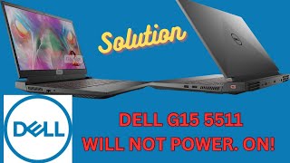 Dell G15 5511 Will Not Power On #delllaptop #laptoprepair