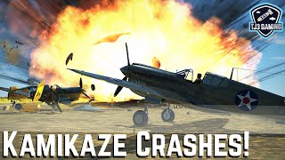 Epic Kamikaze Crashes Compilation! Historic Combat Flight Sim IL2 Sturmovik Great Battles V6