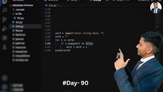 Python program to remove the digits from a string #codeeveryday #codeeveryday #python