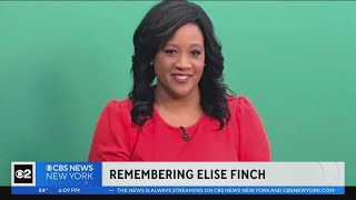 CBS New York's Dana Tyler remembers Elise Finch