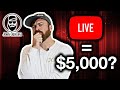 How To Make 5000$ Per Hour Live Streaming On YouTube (Make money easy!)
