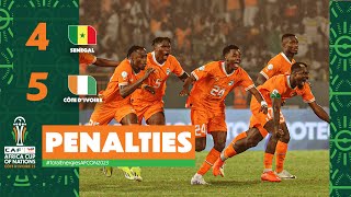 Senegal 🆚 Cote d’Ivoire Penalty Kicks | #TotalEnergiesAFCON2023