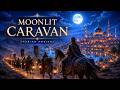 Moonlit Caravan 🌙 Arabian Desert Ambience with Emotional Oud