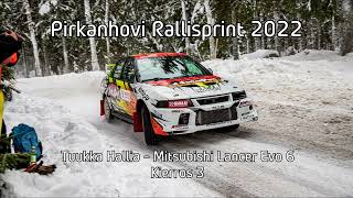 Pirkanhovi Rallisprint 2022 - Tuukka Hallia / Kierros 3