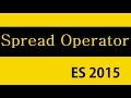 ES6 and Typescript Tutorial - 14 - Spread Operator