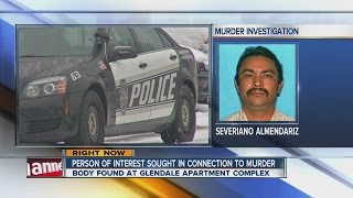 Person of interest sought in Glendale slaying