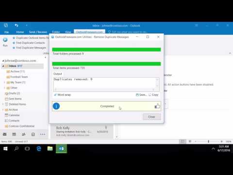 Remove Duplicate Outlook Messages Remove Duplicate Outlook Messages