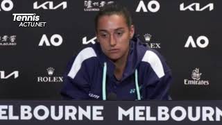 Australian Open 2024 - Caroline Garcia : "Je dois être à 100% contre Naomi Osaka, sinon... "