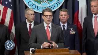 Gov. Perry Deploys Texas National Guard Troops to Border