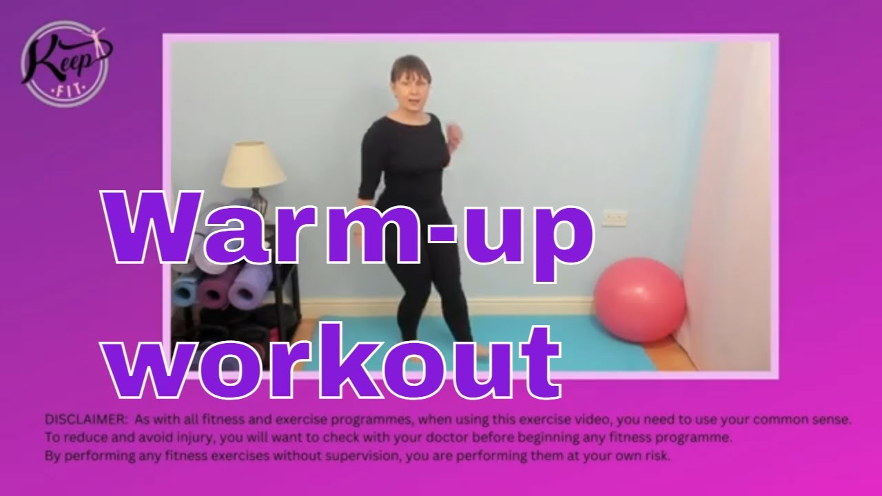 10 Minute Aerobic Warm-up Workout With Kim - YouTube