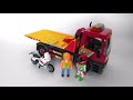 playmobil 70199 carroattrezzi con moto city life