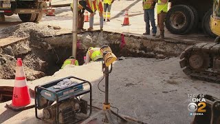 PWSA Working To Repair Lawrenceville Water Main Break