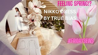 #Sew \u0026 Enjoy | #Fridaysews |This Dress for Spring! | By True Bias| Two versions! | #sewing