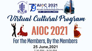 AIOC 2021 Virtual Cultural Program 25th June