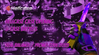 HELLCASE - FROM 5$ TO ? | HELLCASE REAL BALANCE \u0026 PROMO CODE 2023| HELLCASE CASE OPENING 2023