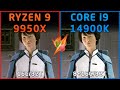 AMD Ryzen 9 9950X vs Intel Core i9 14900K