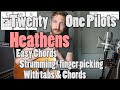 Heathens - Twenty One Pilots| Guitar Tutorial | Chords + tabs | Suicide Squad Soundtrack