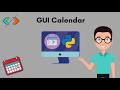 GUI Calendar Using Python -1
