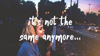 Rex Orange County - It's Not The Same Anymore (Lyrics)