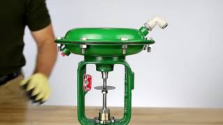 How to Set Bench Range for an Air-to-Close Baumann Actuator
