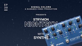 Strymon NightSky Time-Warped Reverberator Demo w/ Synths (Elektron Digitone)